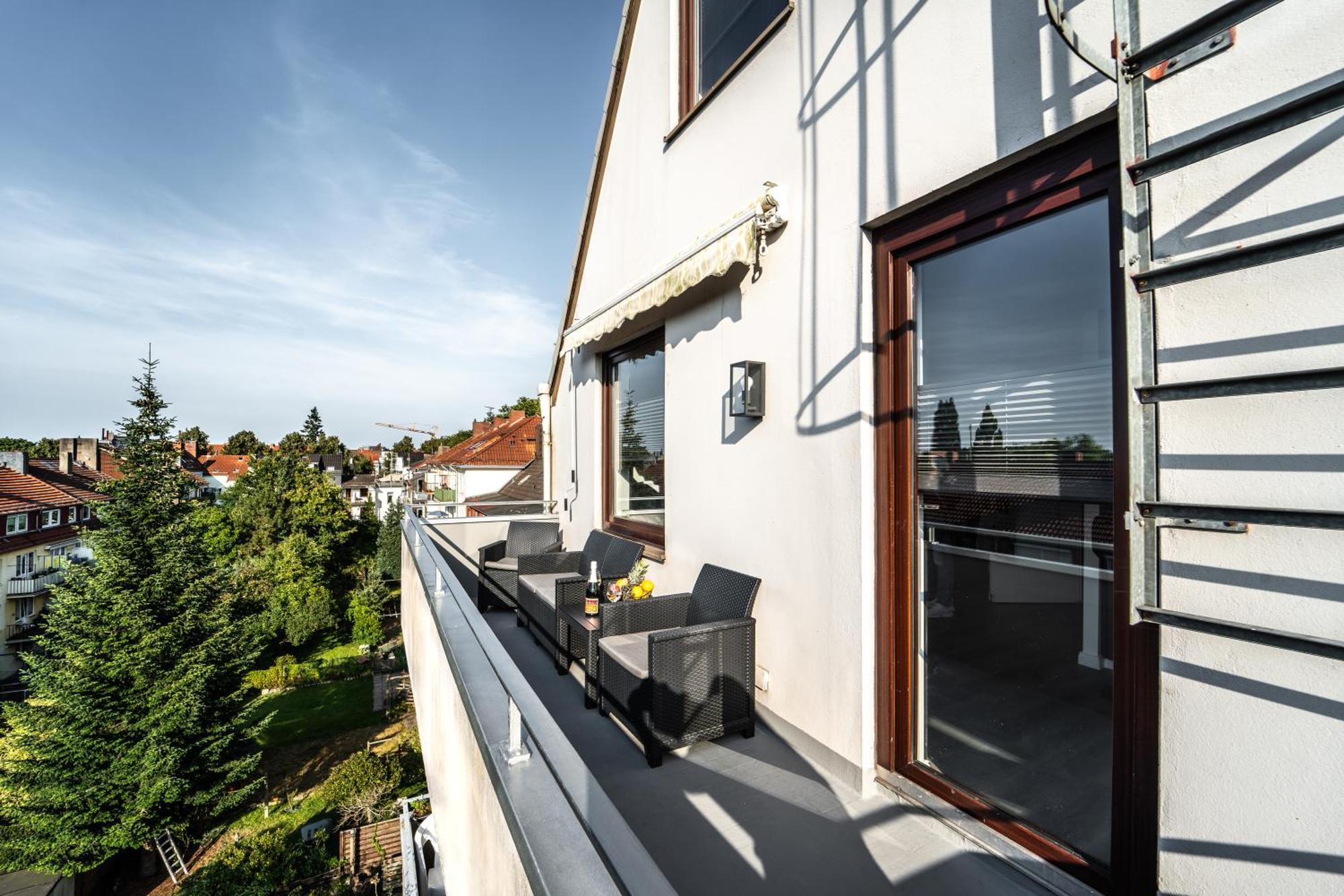 Stern Blick - Maisonette, Balkon, Zentral In Bremen Luaran gambar